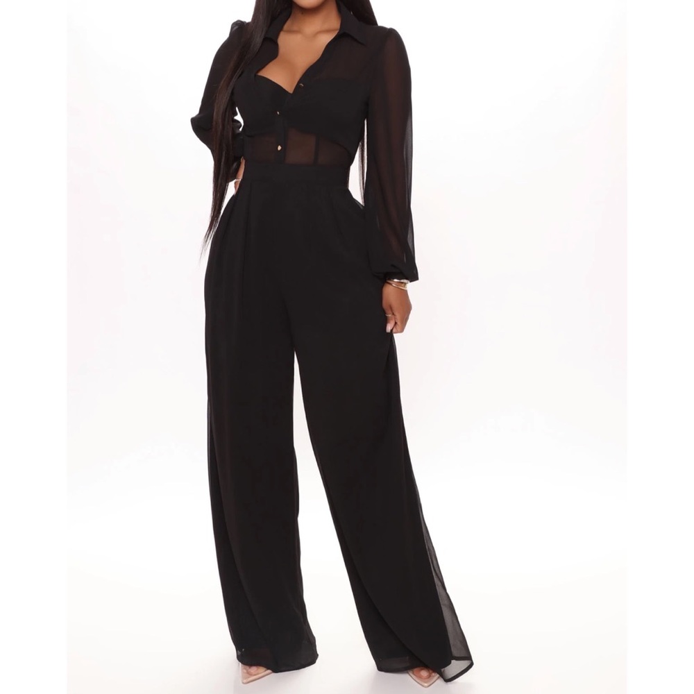 Black jumpsuit